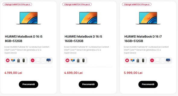 Huawei MateBook D 16