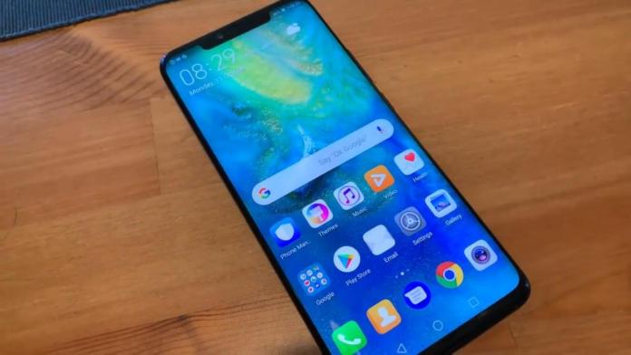 Huawei Mate 20 Pro front