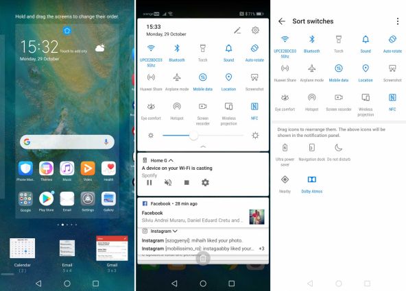 Notificari Huawei Mate 20 Pro