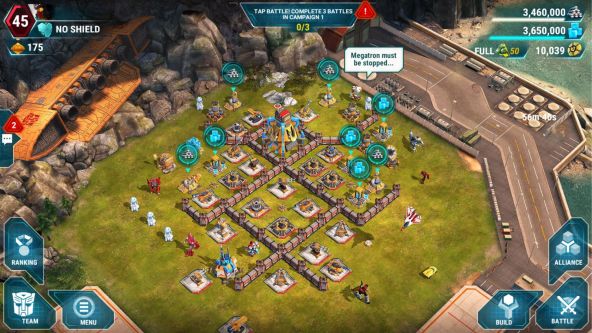 Review joc Transformers Earth Wars, prezentat pe tableta Chuwi Hi12