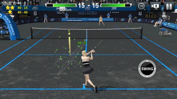 Review Ultimate Tennis, prezentat pe HTC One A9