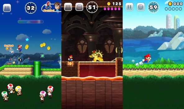 Review Super Mario Run, prezentat pe tableta iPad Mini 2