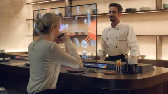 LG BED TV