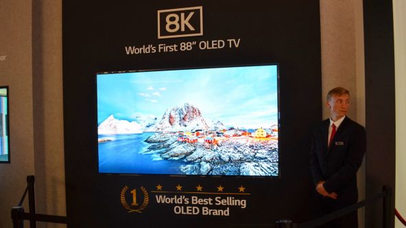 LG dezvăluie primul televizor 8K OLED din lume în cadrul IFA 2018, iată-l în fotografii și într-un scurt material video