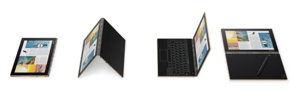 IFA 2016: Lenovo Yoga Book este o hiper-tabletă şi o "foaie digitală" ideală pentru desenat şi luat notiţe