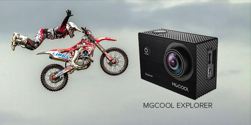 MGCOOL Explorer este o cameră 4K de acţiune, cu WiFi şi câmp larg de vizualizare; Numai bună pentru exploratori