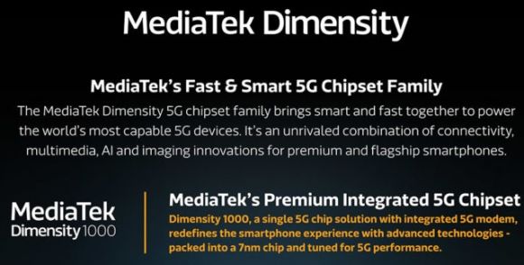 MediaTek Dimensity 1000