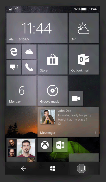 Fluent Design Concept