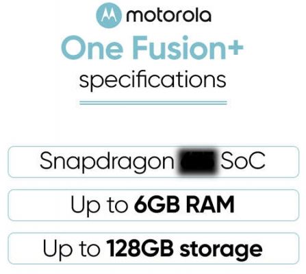 Motorola One Fusion+