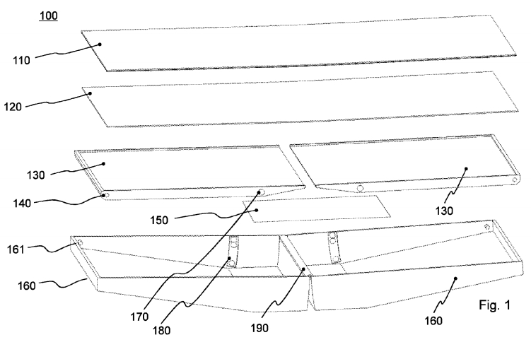 Brevet smartphone pliabil