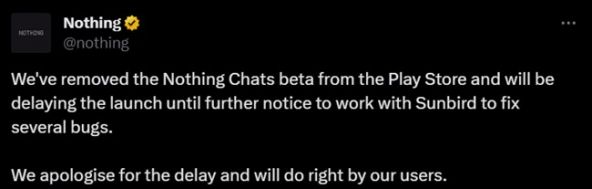 Nothing Chats