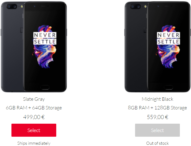 Pret si disponibilitate OnePlus 5