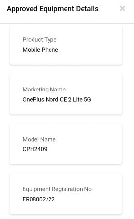 OnePlus Nord CE 2 LITE