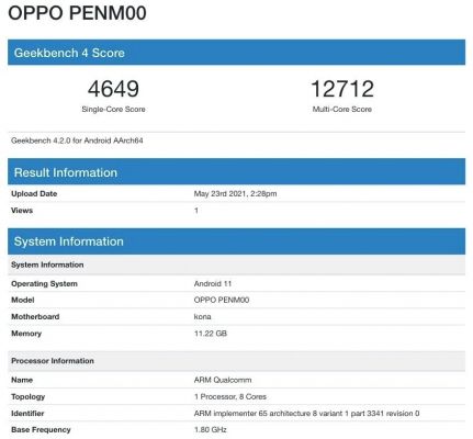 Oppo Reno6 Pro+