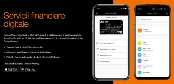 Aplicația Orange Money