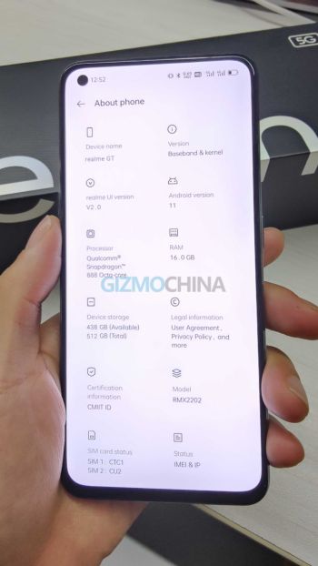 Realme GT 5G