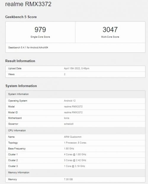 realme GT Neo 3T