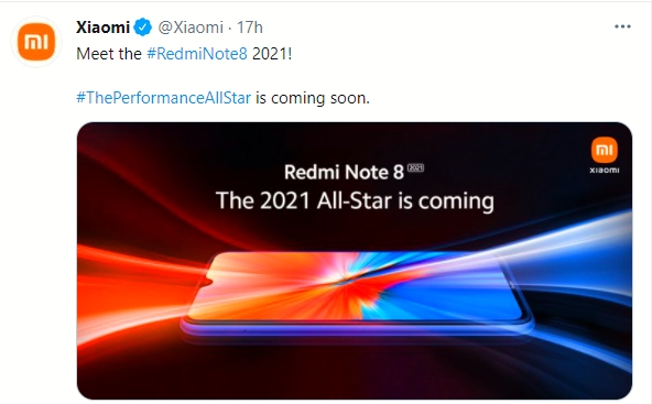 Redmi Note 8 2021