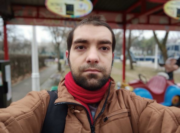 Bokeh selfie Redmi Note 9T