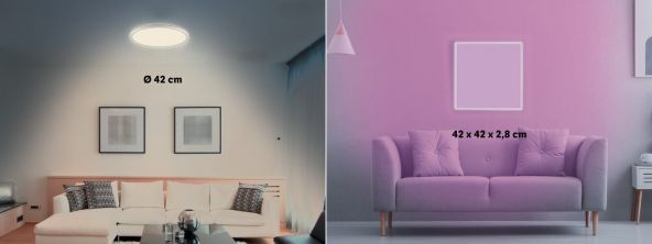 Plafoniera LED RGB