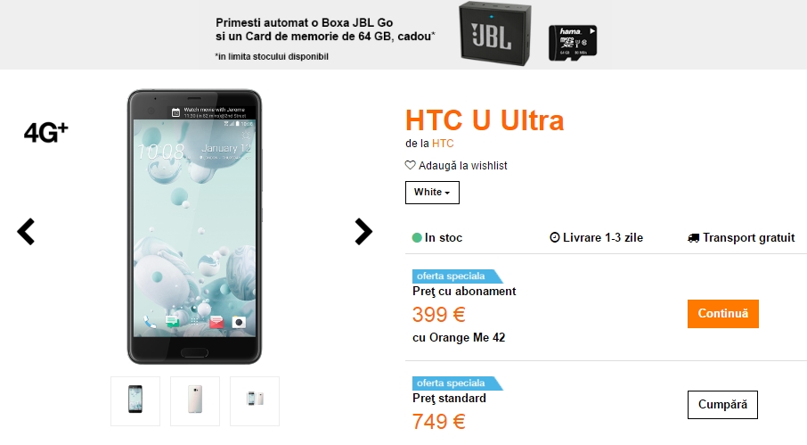 HTC U Ultra