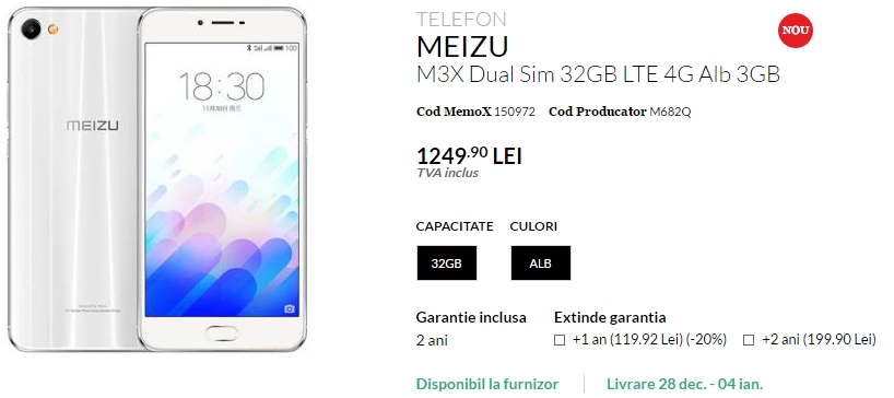 Meizu M3X
