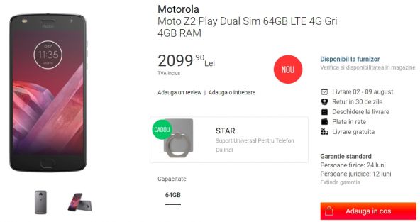 Motorola Moto Z2 Play