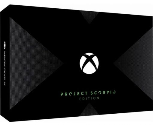 Consolă Microsoft Xbox One X, 1TB, Scorpio Edition, Negru