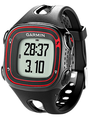 Ceas activity tracker Garmin Forerunner 10 (Negru/Roşu)