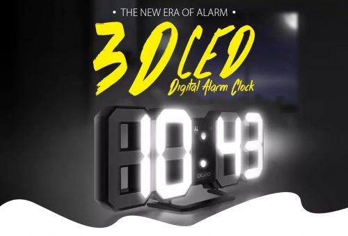 Ceas cu alarmă 3D