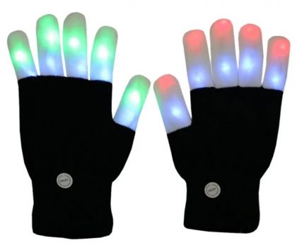 Mânuși cu LED-uri