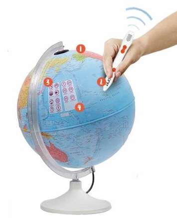 Glob pământesc interactiv Parlamondo