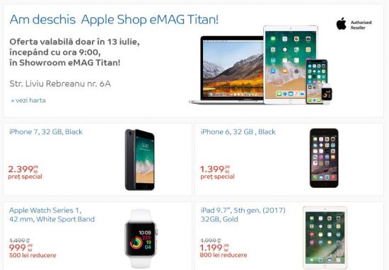 Apple Shop eMAG Titan