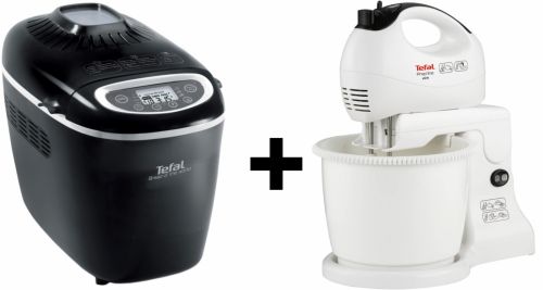 Tefal PF6118 + Mixer cu bol Tefal HT41313E