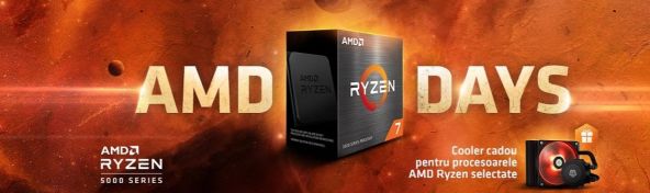 Cooler cadou la procesoare AMD Ryzen