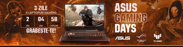 ASUS Gaming Days la PC Garage