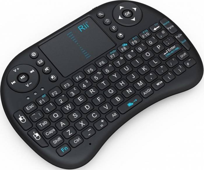 Rai RTMWK08 - Mini tastatură wireless 3 în 1 compatibilă Smart TV