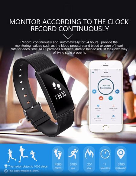 N108 Smartband Fitness Tracker Android iOS Compatible