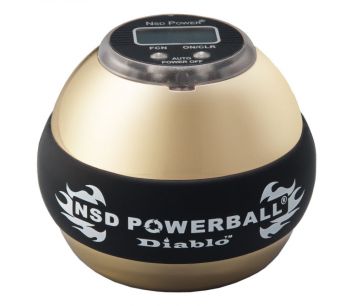 Powerball Diablo Metal Pro, 450Hz, Auriu