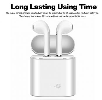 i7s TWS True Wireless BT In-ear Earphones with Mic