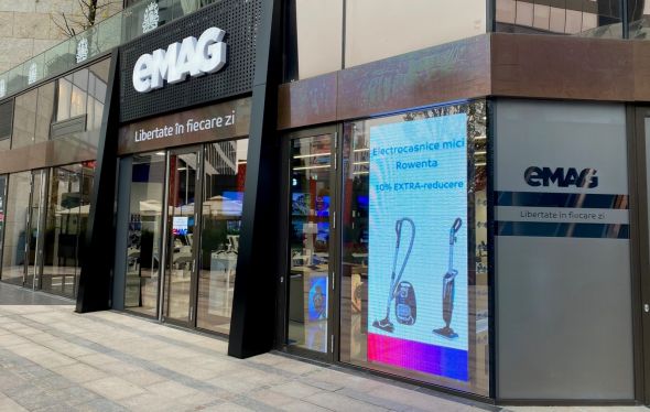 Showroom eMAG Timisoara