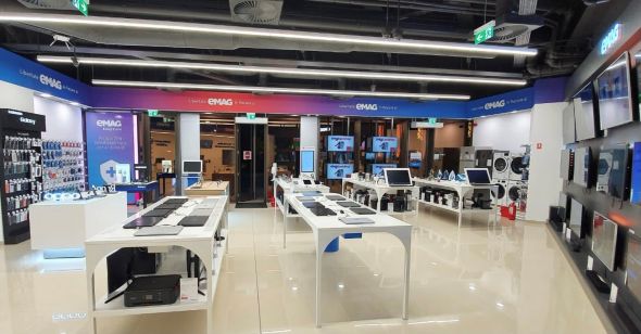 Showroom eMAG Timisoara