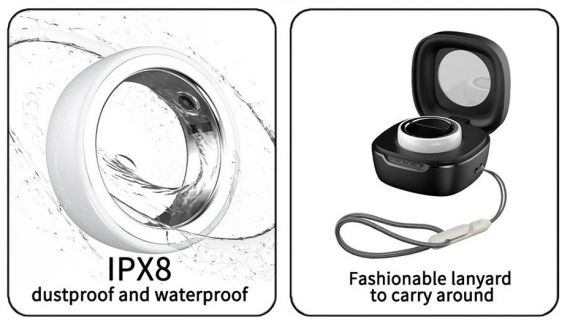 R8 Nano Ceramic Smart Ring