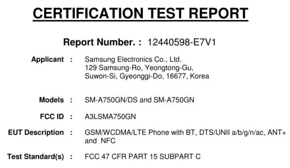 Samsung Galaxy A8 Plus (2019) ar fi fost deja certificat de către FCC