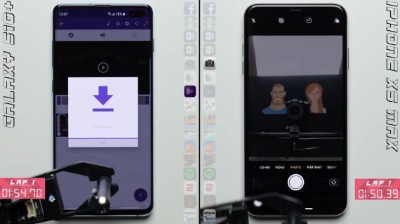 Galaxy S10+ vs iPhone XS MAX