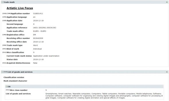 Samsung Artistic Live Focus