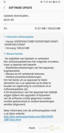 Galaxy S8 Oreo