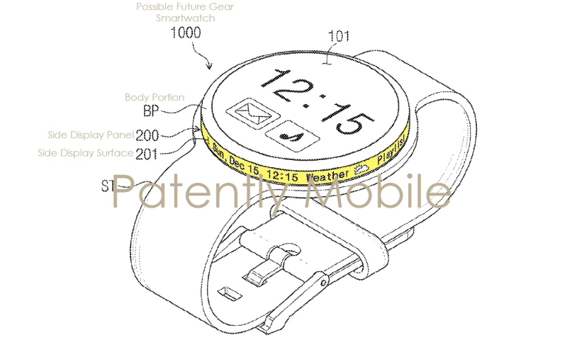 Brevet smartwatch Samsung