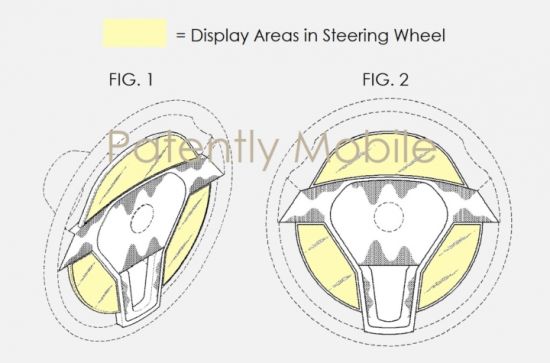 Brevet volan Samsung