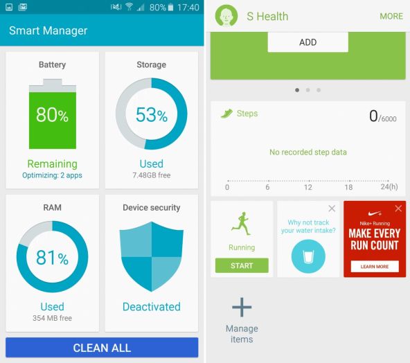 Smart Manager si S-Health
